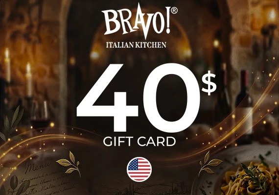 Bravo Italian Kitchen Gift Card 40 USD 