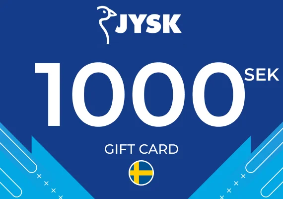 JYSK Gift Card 1000 SEK