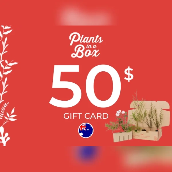 Plants in a Box Gift Card 50 AUD Key - AUSTRALIA