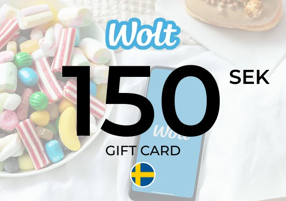Wolt Gift Card 150 SEK