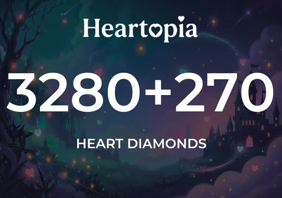Heartopia - 3280+270 Heart Diamonds