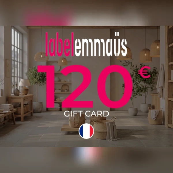 Label Emmaüs Gift Card 120 EUR Key - FRANCE