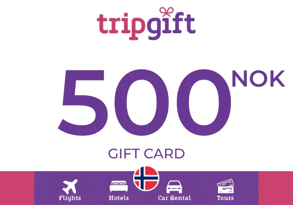 TripGift Gift Card 500 NOK