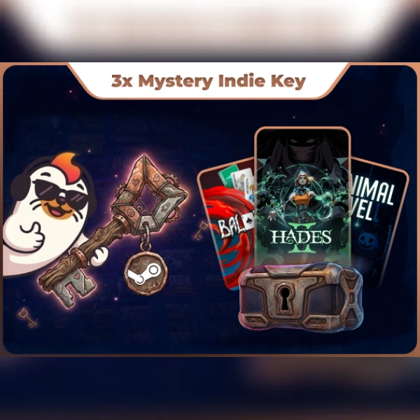 Mystery Keys 3X Indie Mystery Steam Keys