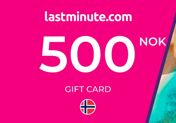 lastminute.com Travel Gift Card 500 NOK