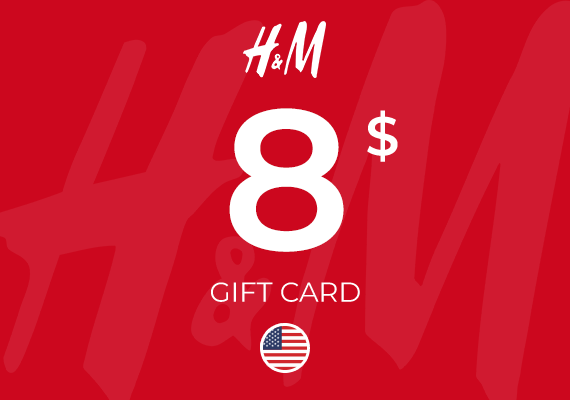 H&M Gift Card 8 USD H&M Gift Card 8 USD