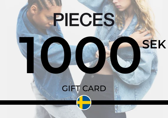 PIECES Gift Card 1000 SEK