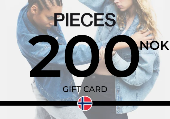 PIECES Gift Card 200 NOK