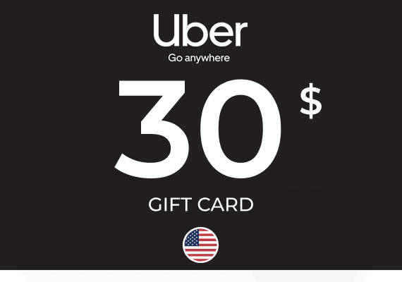 Uber Gift Card 30 USD