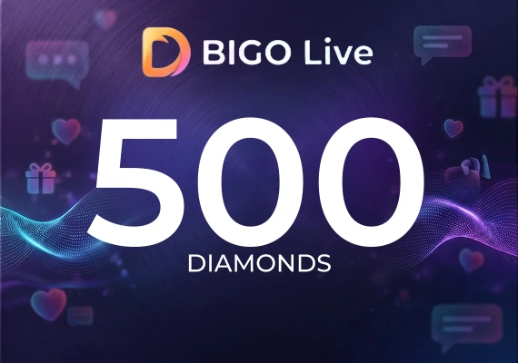 BIGO Live - 500 Diamonds