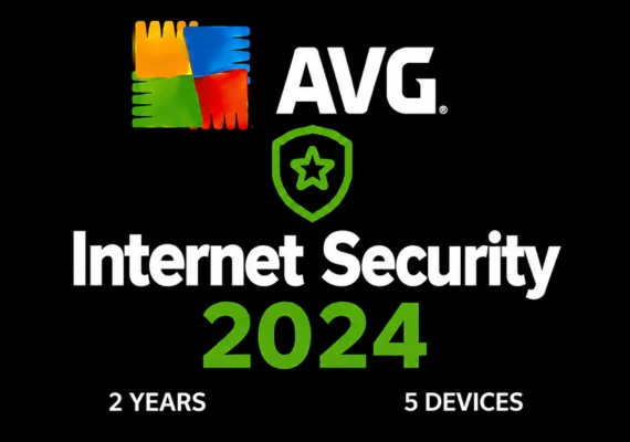 AVG Internet Security 2024 Key (2 Years / 5 Devices) - GLOBAL