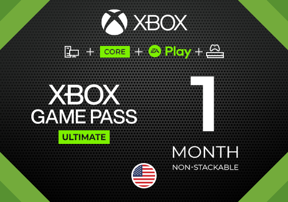 Xbox Game Pass Ultimate – 1 Month TRIAL Subscription (Xbox/Windows)  Non-stackable Key UNITED STATES