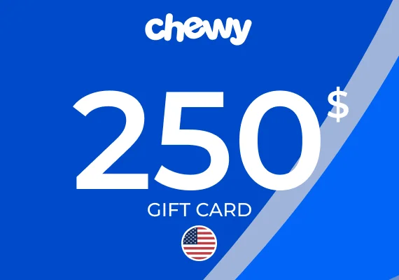 Chewy Gift Card 250 USD