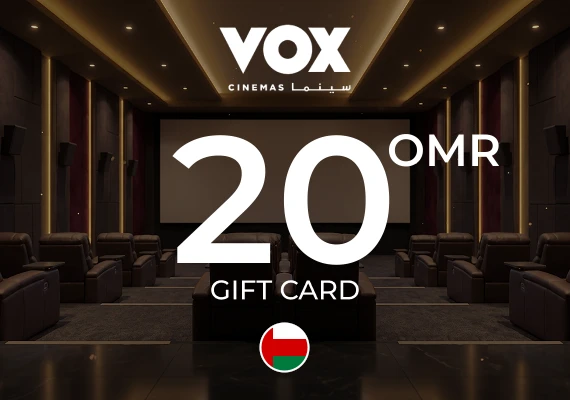 VOX Cinemas Gift Card 20 OMR 