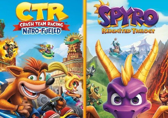 Crash Team Racing Nitro-Fueled + Spyro Game Bundle (Xbox One / Xbox Series X|S) Crash Team Racing Nitro-Fueled + Spyro Game Bundle (Xbox One / Xbox Series X|S)