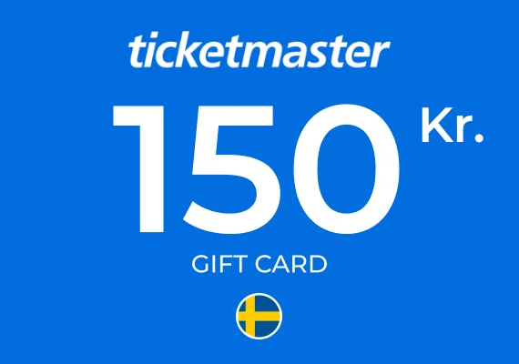 Ticketmaster Gift Card 150 SEK