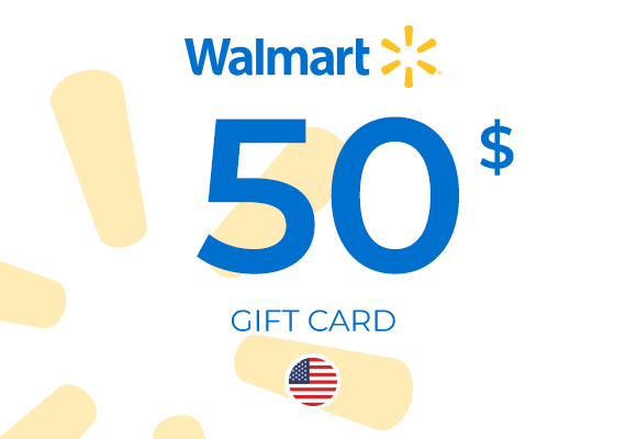 Walmart Gift Card 50 USD Walmart Gift Card 50 USD