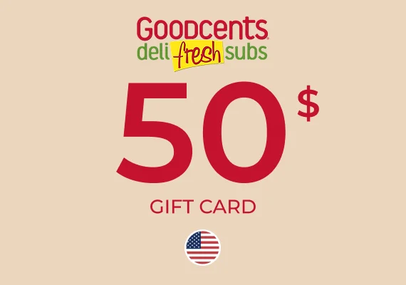 Goodcents Deli Gift Card 50 USD Key - UNITED STATES