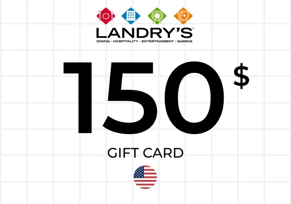 Landry's Gift Card 150 USD