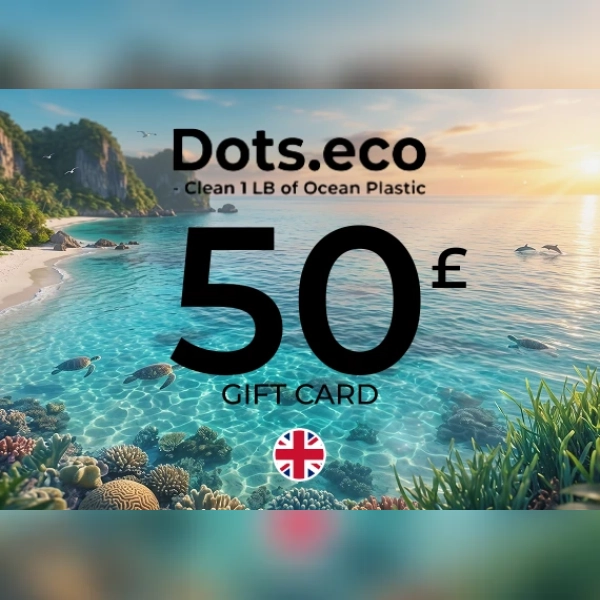 Dots.eco - Clean 1 LB of Ocean Plastic Gift Card 50 GBP Key - UNITED KINGDOM