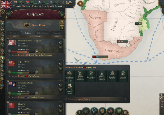 Manage your nation's economic affairs with precision. Manage your nation's economic affairs with precision.