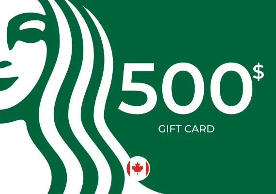Starbucks Gift Card 500 CAD