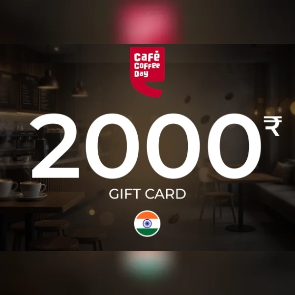 Cafe Coffee Day Gift Card 2000 INR Key – INDIA