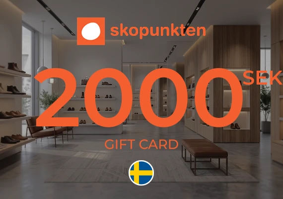 Skopunkten Gift Card 2000 SEK