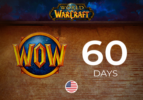 World of Warcraft 60-days time card World of Warcraft 60-days time card