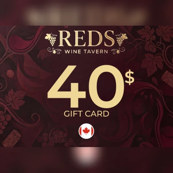 Reds Wine Tavern Gift Card 40 Cad Key - Canada