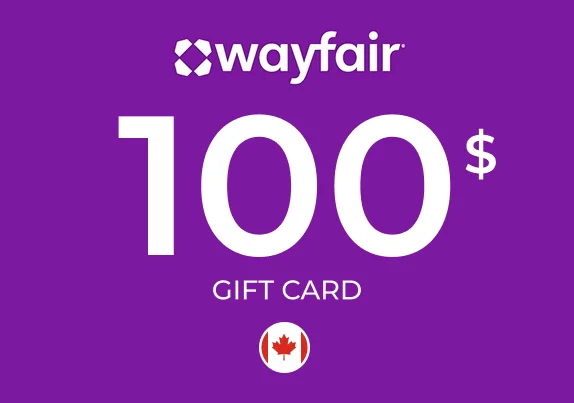 Wayfair Gift Card 100 CAD