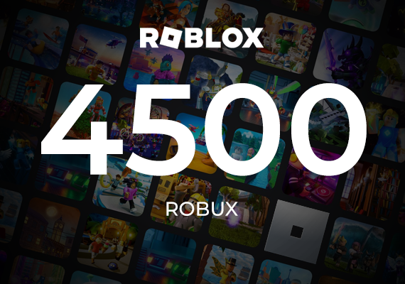 Roblox Card 4500 Robux Roblox Card 4500 Robux