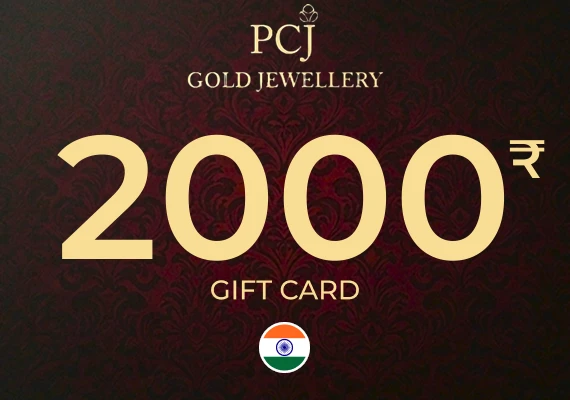 PCJ Gold Coin Gift Card 2000 INR