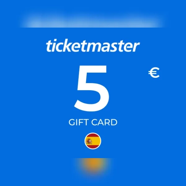 Ticketmaster Gift Card 5 EUR Key - SPAIN
