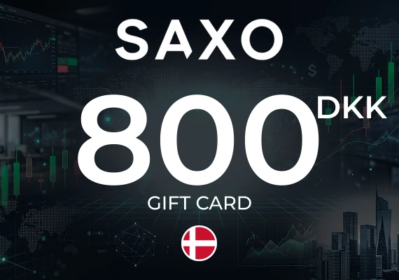 Saxo Gift card 800 DKK