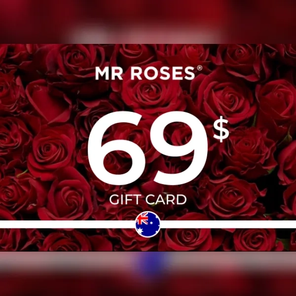 Mr Roses Gift Card 69 AUD Key - AUSTRALIA