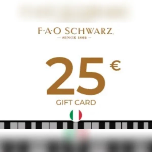 FAO Schwarz Gift Card 25 EUR Key - ITALY