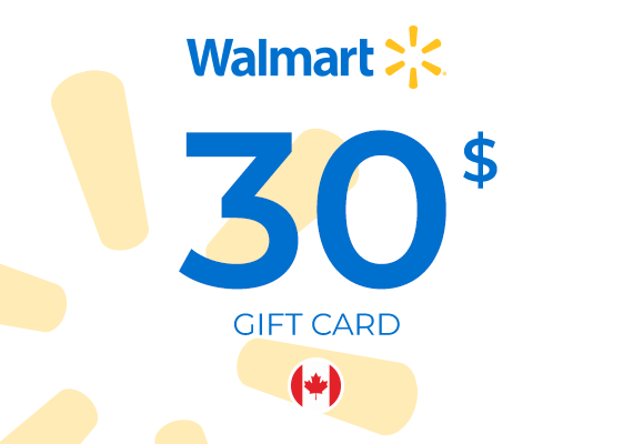 Walmart Gift Card 30 CAD