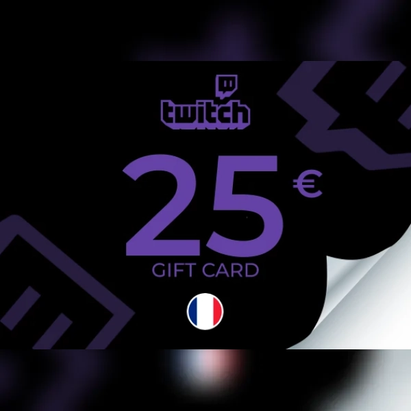 Twitch Gift Card 25 EUR Key - FRANCE