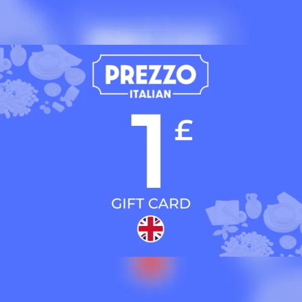 Prezzo Gift Card 1 GBP Key - UNITED KINGDOM