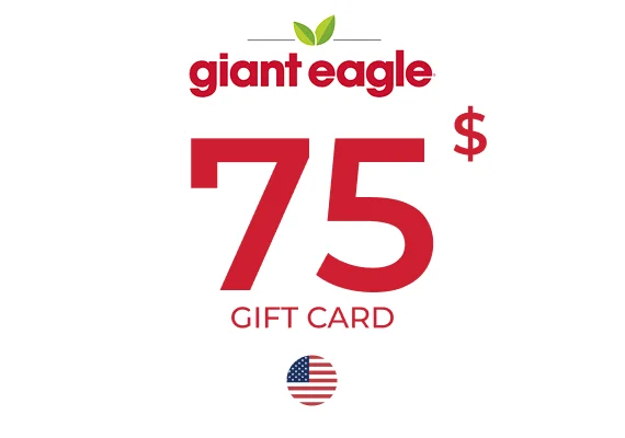 Giant Eagle Gift Card 75 USD