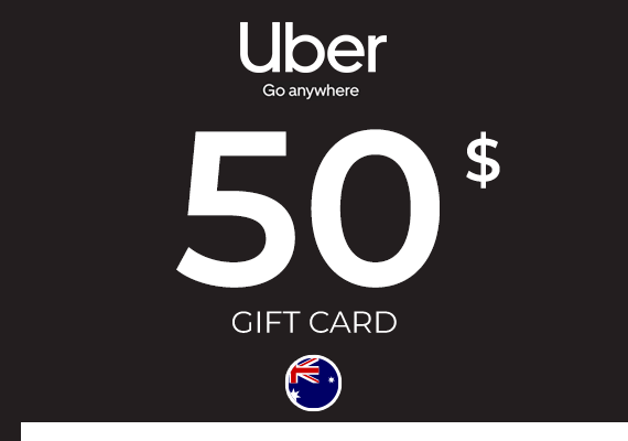 Uber Gift Card 50 AUD Uber Gift Card 50 AUD