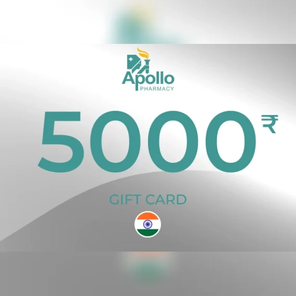 Apollo Pharmacy Gift Card 5000 INR Key - INDIA