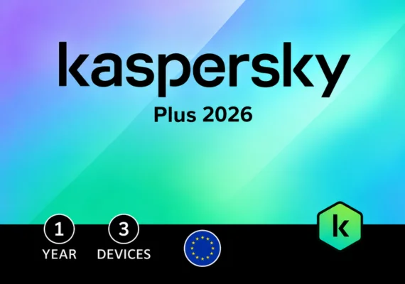 Kaspersky Plus 2026 (1 Year / 3 Devices)