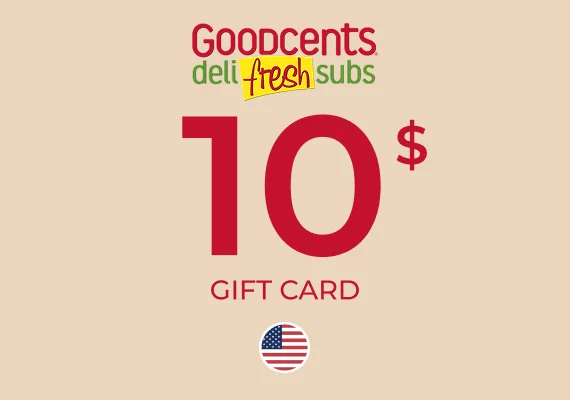 Goodcents Deli Gift Card 10 USD Key - UNITED STATES