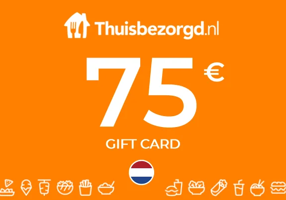 Thuisbezorgd Gift Card 75 EUR Key - NETHERLANDS