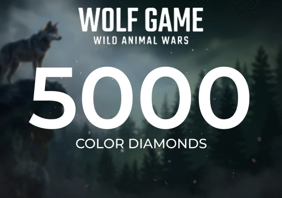 Wolf Game: Wild Animal Wars - 5000 Color Diamonds