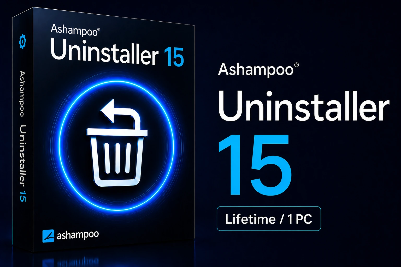 Ashampoo UnInstaller 15 Lifetime 1 PC EN Global  