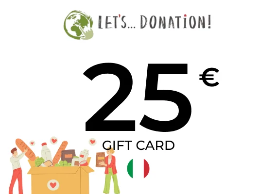 Let's Donation Gift Card 25 EUR