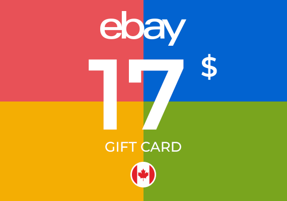 eBay Gift Card 17 CAD